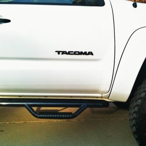 Blacked out badges
