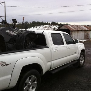 my new pickup and new 4wheeler