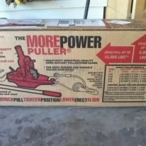 Just got in my 3 ton power puller from the Wyeth~Scott Co! :D 35' of A