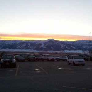 Beautiful sunrise