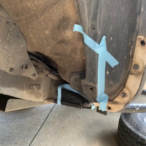 Tape off cuts