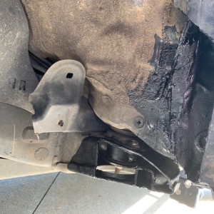 Paint the cab mount chop