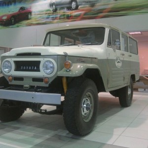 FJ-45 at the stealership in concord, its from Alan Jacksons personal collec