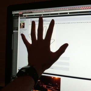My hand is....big lol