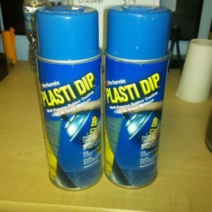 Blue plasti dip!