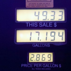 Gotta love shells 5cents off thursdays, didn't hurt I had 70cents extr