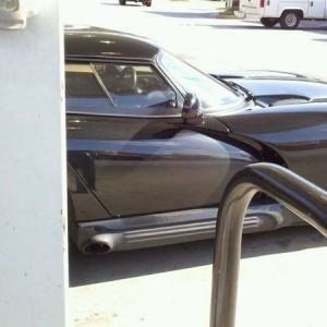 Takin my buddy's viper out for a spin. 1st stop........gas. lol.