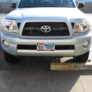 Finished grill