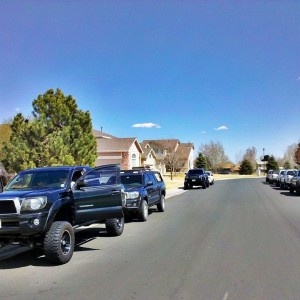 Took over the street