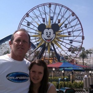 Rachel and me at D-Land