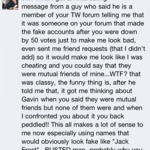 What a fucking idiot!