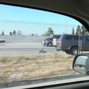 3 car pile-up.. Someone lost their grille guard in the process