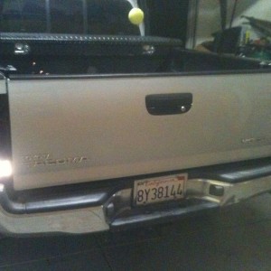 2nd successful blacked out set on my step dads '06. Little darker, but