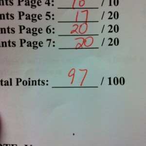 :woot: highest score on my physics exam! :woot: