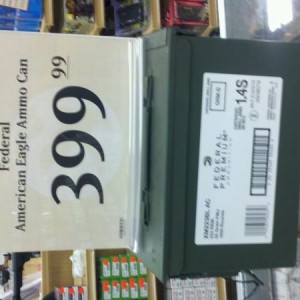 1000 rounds and a ammo box