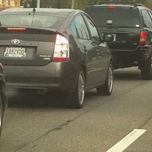 Can't tell, but those are spinners on a Prius.