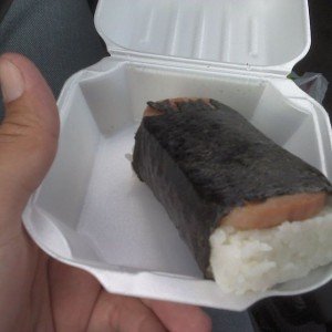 Spam musubi mmmm