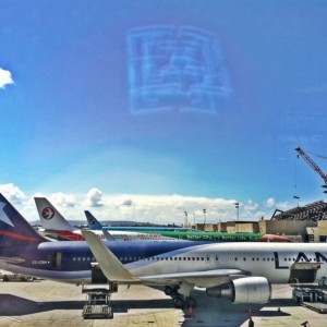 Were on the green plane..