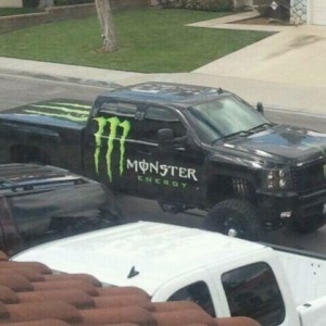 Buddys dads work truck