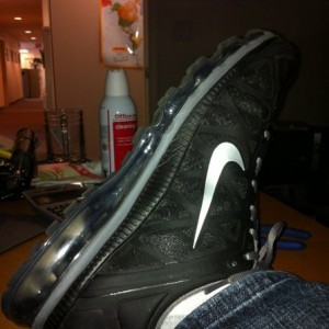 My running shoes... I just forget to run. 
