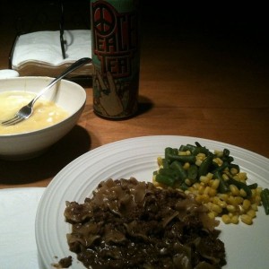 Dinner is served!