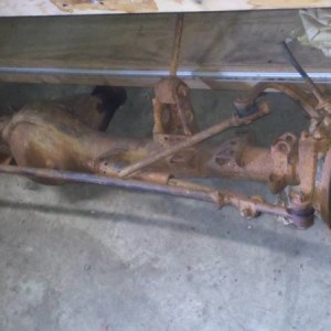 Solid Front Axle from 1981 Yota