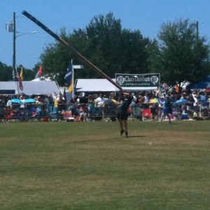 Caber toss