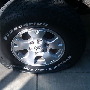 Flat tire