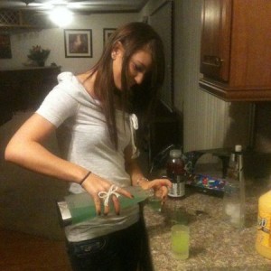 My mistress, gettin me drunk ;)