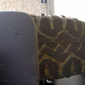 Is that cut in the tire safe to drive on? No air leaking no visable bands o