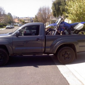 no tbs or anything. have a 125 and 250 in the back.