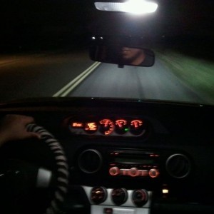 Test driving my sisters new xb haha