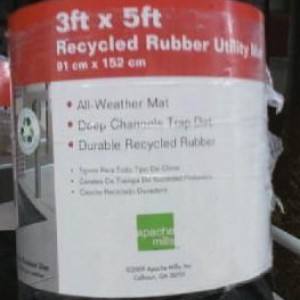rubber mat for cargo liner