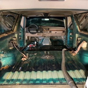 Interior Gutted