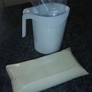 Milk in a bag Canada style