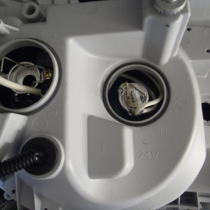 Back of Headlight