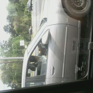 Air bag has been deployed. Is it not illegal to drive like that?