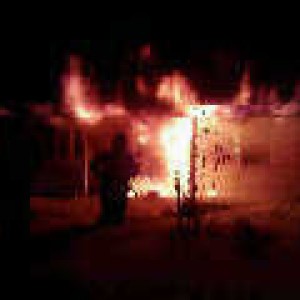 Working house fire!