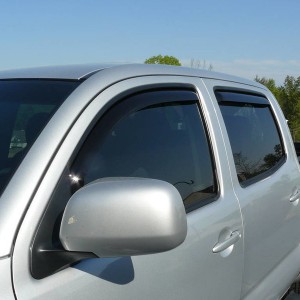 EGR in channel vent visors