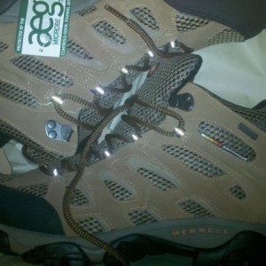 New hiking boots. Merrell moab