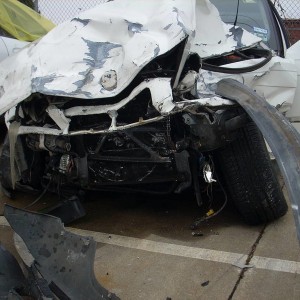 Old BMW-Totaled