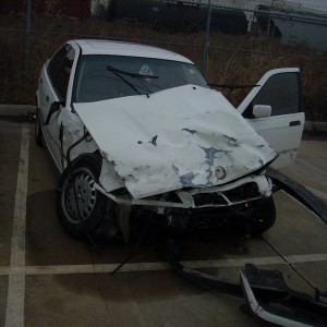 Old BMW-Totaled