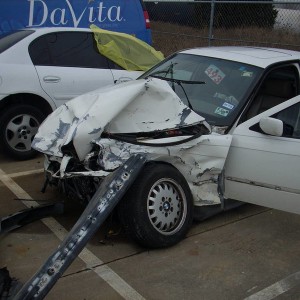 Old BMW-Totaled