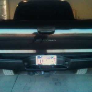 Rear Bumper Plastidipped