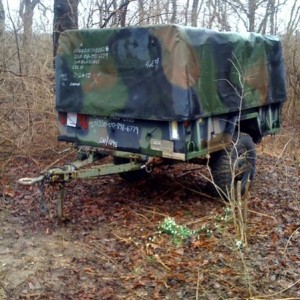m101 military trailer