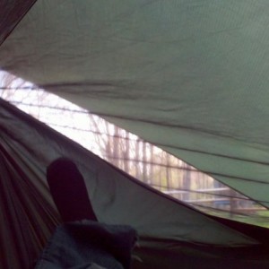 Chillin in the hammock.