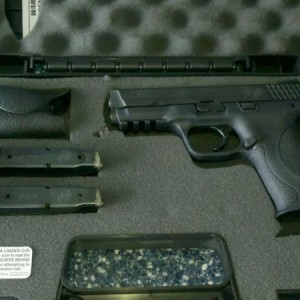 For sale. My brothers gun. Only had 150 rounds through it. $500 bucks. Pm m