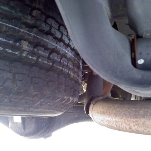 is that to close to the exhaust you think?