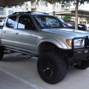 my truck with the new rims