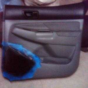 FYI that blue tape does not stick very well